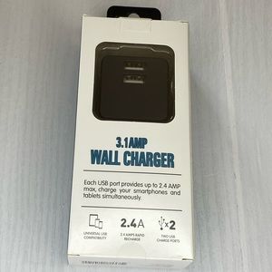 Dual USB Wall Charger 3.1 AMP